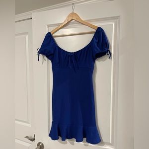 Blue mini dress -City Triangles AN #75010